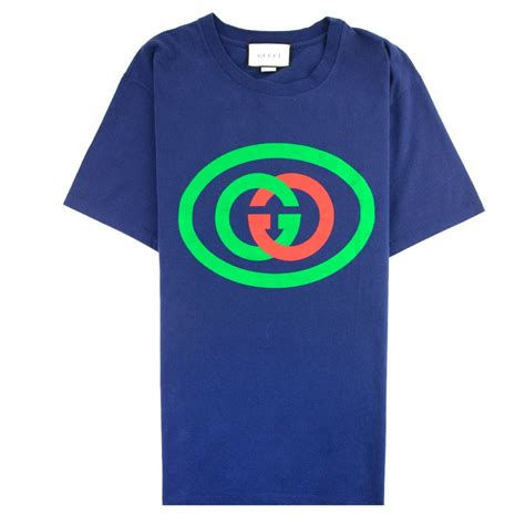 gucci oversize t shirt with interlocking g|Gucci Interlocking G Cotton T.